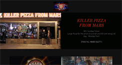 Desktop Screenshot of killerpizzafrommars.net
